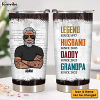 Personalized Legend Grandpa Steel Tumbler 24619 thumb 1