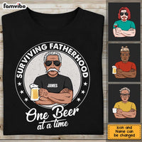 Personalized Survive Fatherhood Shirt - Hoodie - Sweatshirt 24622 thumb 1