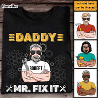Personalized Daddy Mr. Fix It Shirt - Hoodie - Sweatshirt 24630 thumb 1