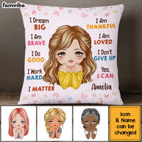 Personalized Gift For Daughter I Dream Big Pillow 24631 thumb 1