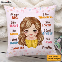Personalized Gift For Daughter I Dream Big Pillow 24631 thumb 1