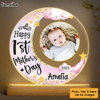 Personalized Mother's Day Gift For Baby For Mom Plaque LED Lamp Night Light 24635 thumb 1