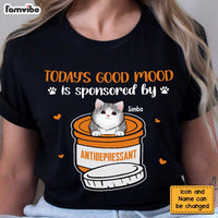 Personalized Gift for Cat Mom Today's Good Mood Shirt - Hoodie - Sweatshirt 24637 thumb 1