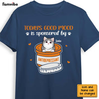 Personalized Gift for Cat Mom Today's Good Mood Shirt - Hoodie - Sweatshirt 24637 thumb 1