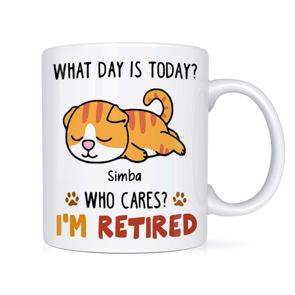 Personalized I'm Retired Mug 24647 Primary Mockup