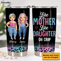 Personalized Like Mother Like Daughter Steel Tumbler 24656 thumb 1