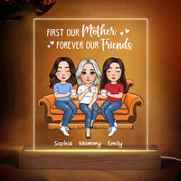 Personalized Gift For Mother And Daughter Plaque LED Lamp Night Light 24668 thumb 1