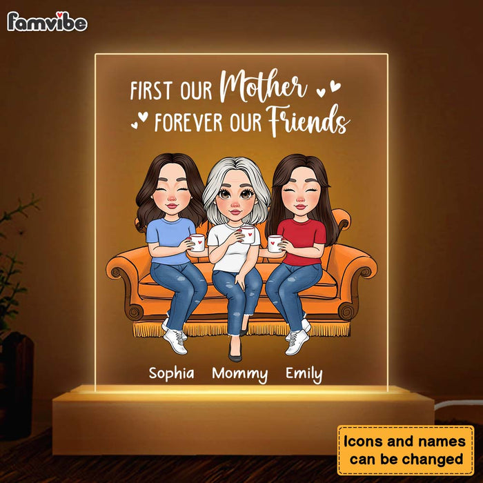 Personalized Gift For Mother And Daughter Plaque LED Lamp Night Light 24668 1