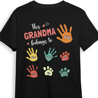 Personalized Gift For Grandma This Grandma Belongs To Shirt - Hoodie - Sweatshirt 24673 thumb 1