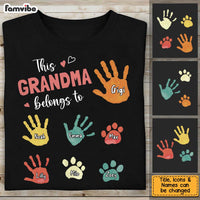 Personalized Gift For Grandma This Grandma Belongs To Shirt - Hoodie - Sweatshirt 24673 thumb 1