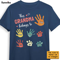Personalized Gift For Grandma This Grandma Belongs To Shirt - Hoodie - Sweatshirt 24673 thumb 1