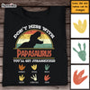 Personalized Gift For Grandpa Don't Mess With  Papasaurus Shirt - Hoodie - Sweatshirt 24674 1