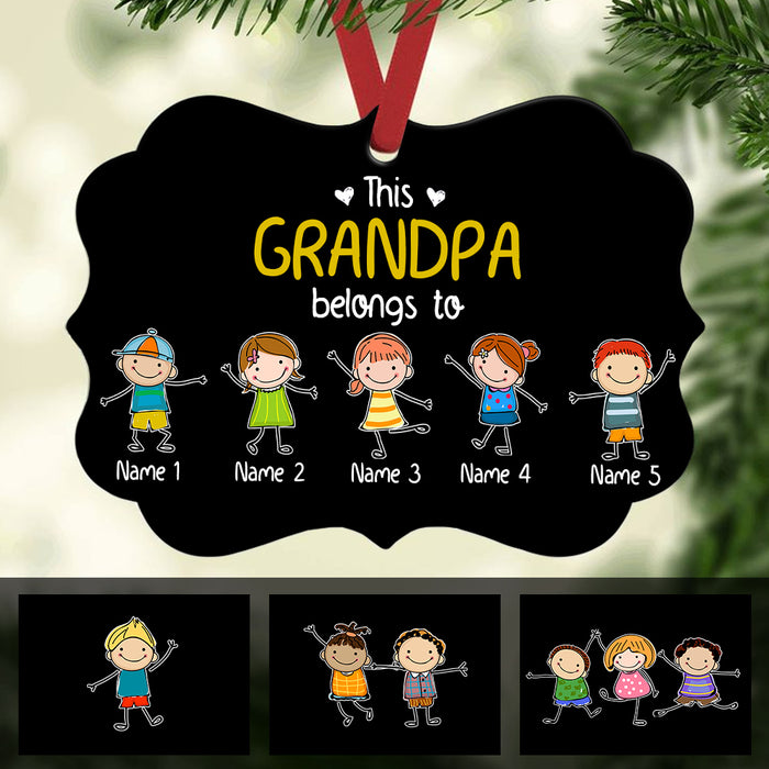 Personalized Grandpa Benelux Ornament MY111 81O34 1