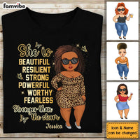 Personalized Gift For Woman She Is Stronger Than The Storm Shirt - Hoodie - Sweatshirt 24682 thumb 1
