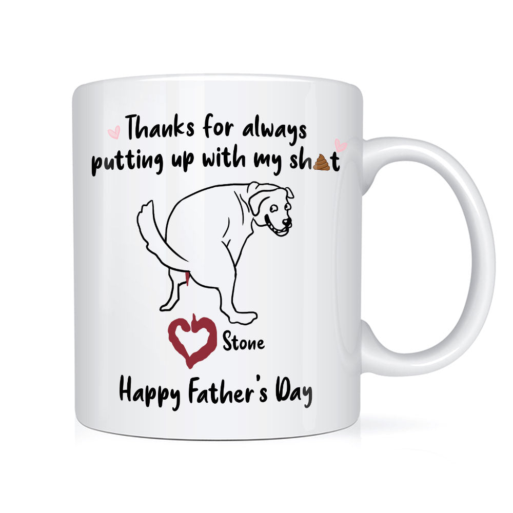 Personalized Gift For Dog Dad Mug 24683 Primary Mockup