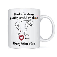 Personalized Gift For Dog Dad Mug 24683 thumb 1