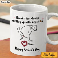 Personalized Gift For Dog Dad Mug 24683 thumb 1