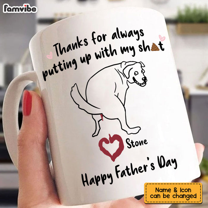 Personalized Gift For Dog Dad Mug 24683 1