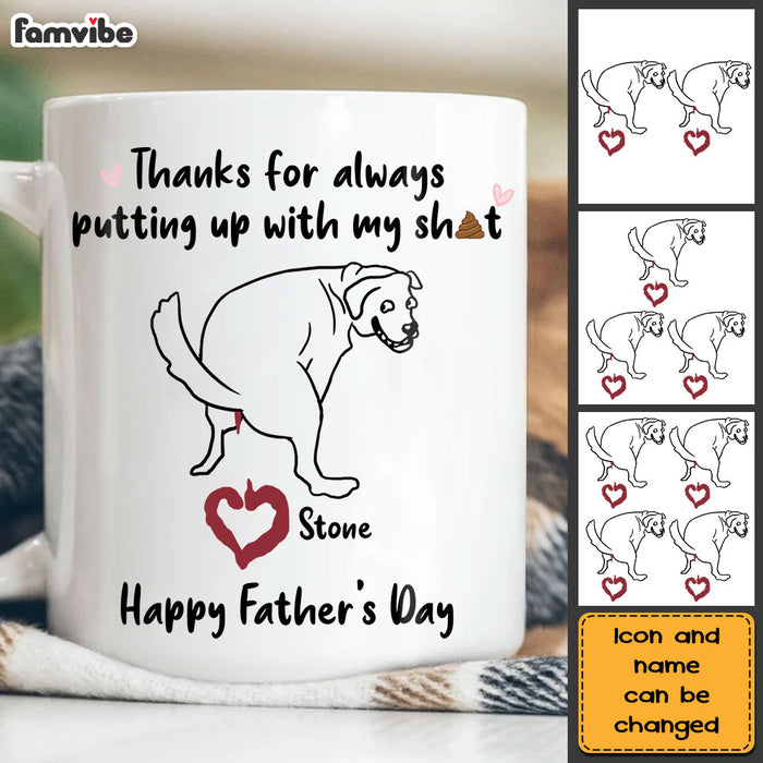 Personalized Gift For Dog Dad Mug 24683 1