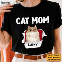 Personalized Gift for Cat Mom Shirt - Hoodie - Sweatshirt 24685 thumb 1