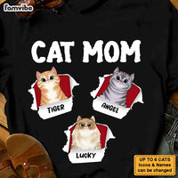 Personalized Gift for Cat Mom Shirt - Hoodie - Sweatshirt 24685 thumb 1