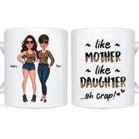 Personalized Gift For Mom Like Mother Like Daughter Mug 24696 thumb 1