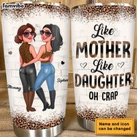 Personalized Gift For Mom Like Mother Like Daughter Steel Tumbler 24705 thumb 1