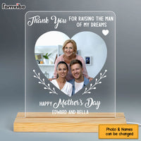 Personalized Gift For Mother In Law Plaque LED Lamp Night Light 24732 thumb 1