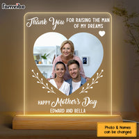 Personalized Gift For Mother In Law Plaque LED Lamp Night Light 24732 thumb 1