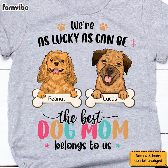 Personalized Gift For Dog Mom Shirt - Hoodie - Sweatshirt 24744 1