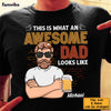 Personalized This Is What An Awesome Dad Looks Like Shirt - Hoodie - Sweatshirt 24752 1