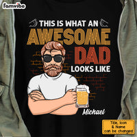 Personalized This Is What An Awesome Dad Looks Like Shirt - Hoodie - Sweatshirt 24752 thumb 1
