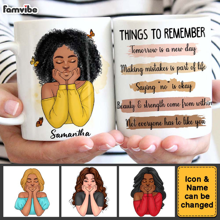 Personalized  Gift For Daughter Things To Remember Mug 24753 1