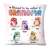 Personalized Gift Blessed To Be Called Grandma Pillow 24764 1