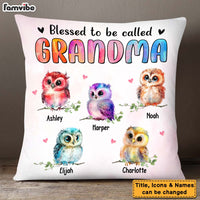 Personalized Gift Blessed To Be Called Grandma Pillow 24764 thumb 1