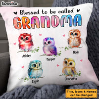 Personalized Gift Blessed To Be Called Grandma Pillow 24764 thumb 1