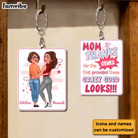 Personalized Gift For Mother Wood Keychain 24770 thumb 1