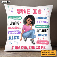 Personalized Woman Affirmation Pillow 24773 thumb 1