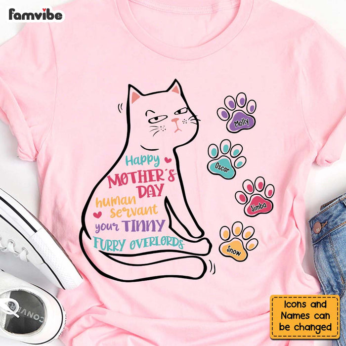 Personalized Mother's Day Gift For Cat Mom Shirt - Hoodie - Sweatshirt 24775 1