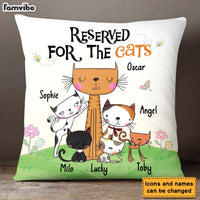 Personalized Reserved For The Cat Pillow 24776 thumb 1