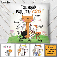 Personalized Reserved For The Cat Pillow 24776 thumb 1