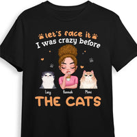 Personalized Gift For Cat Mom Shirt - Hoodie - Sweatshirt 24778 thumb 1