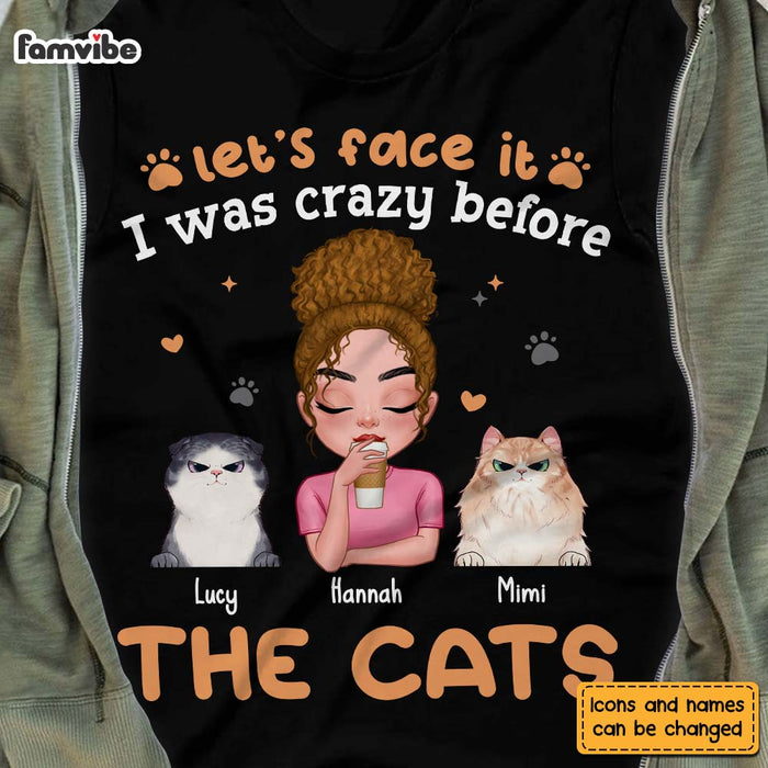 Personalized Gift For Cat Mom Shirt - Hoodie - Sweatshirt 24778 1