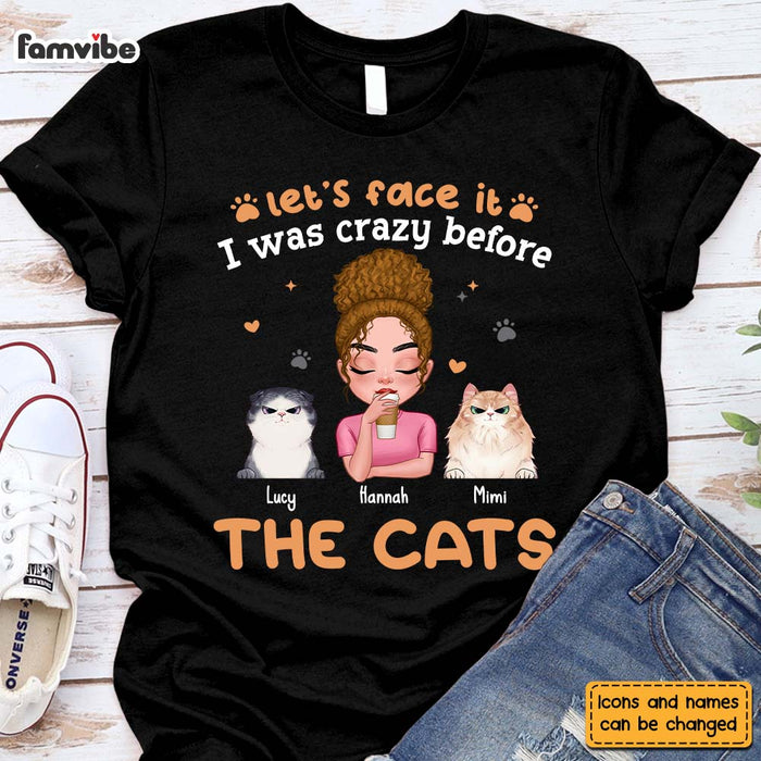 Personalized Gift For Cat Mom Shirt - Hoodie - Sweatshirt 24778 1