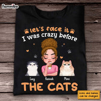 Personalized Gift For Cat Mom Shirt - Hoodie - Sweatshirt 24778 thumb 1