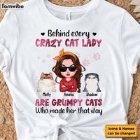 Personalized Crazy Cat Lady Shirt - Hoodie - Sweatshirt 24781 thumb 1