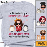 Personalized Crazy Cat Lady Shirt - Hoodie - Sweatshirt 24781 thumb 1