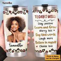 Personalized Gift For Daughter Today I Will Steel Tumbler 24784 thumb 1