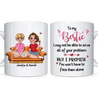 Personalized Face Them Alone Friend Mug 24786 thumb 1