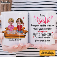 Personalized Face Them Alone Friend Mug 24786 thumb 1